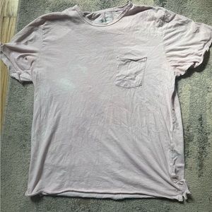 DIY Bleached Pink Rag & Bone Shirt